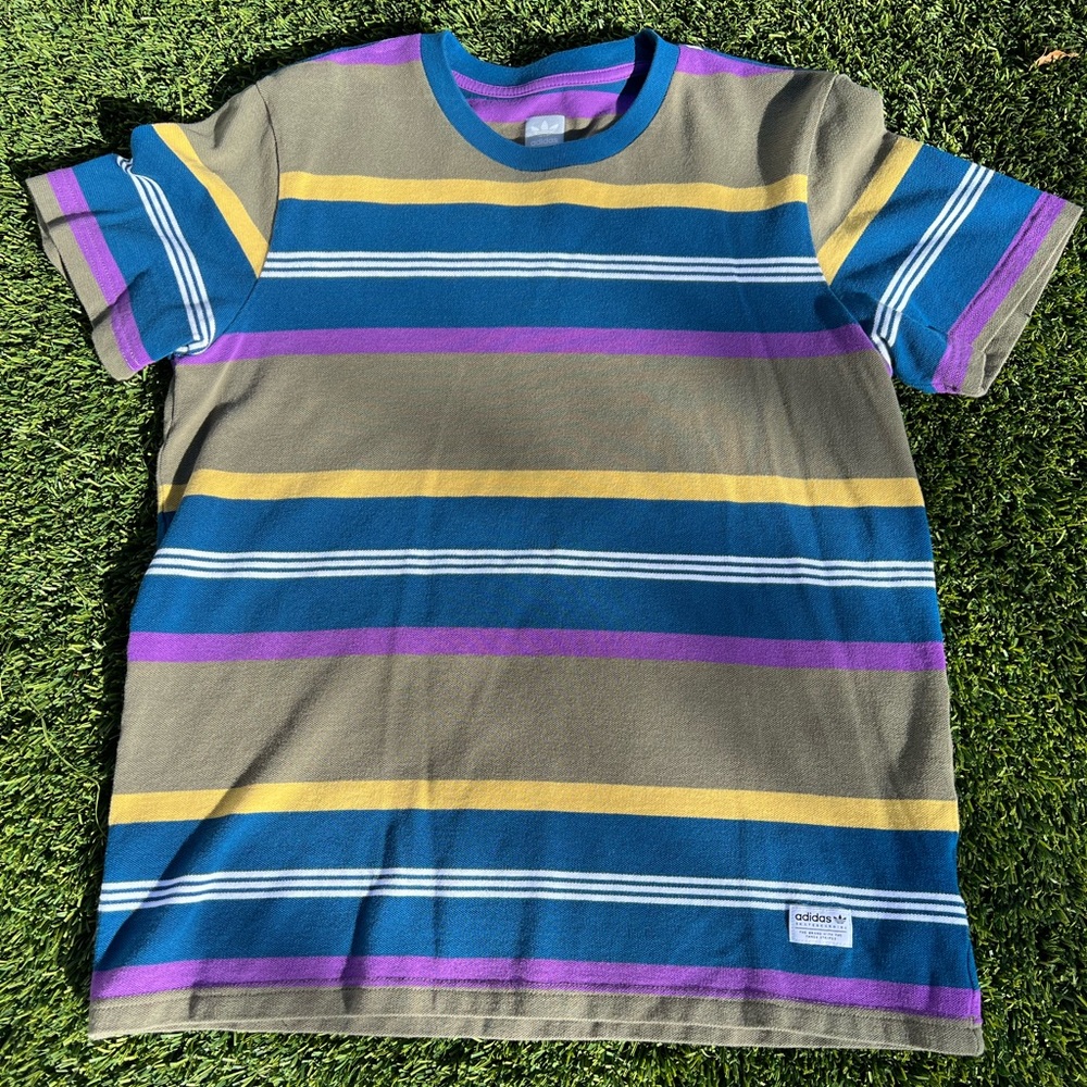 Adidas Skateboarding Vintage Striped Shirt